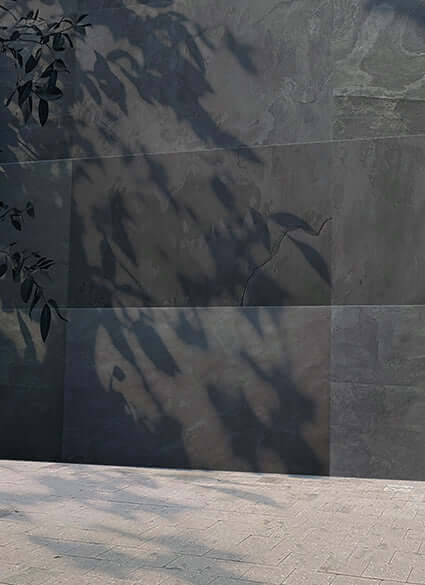Black Exterior Stone Cladding Panel | Natural Stone Veneer | Nalexible
