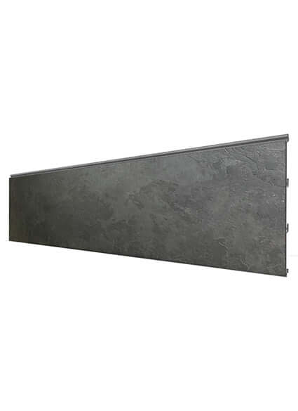 Black Exterior Stone Cladding Panel | Natural Stone Veneer | Nalexible