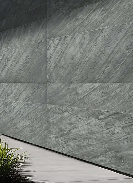 D.Black Exterior Stone Cladding Panel | Natural Stone Veneer | Nalexible
