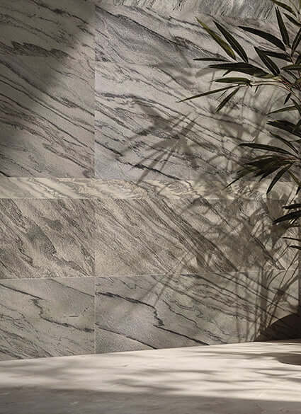 Artic Storm Exterior Stone Cladding Panel | Natural Stone Veneer | Nalexible