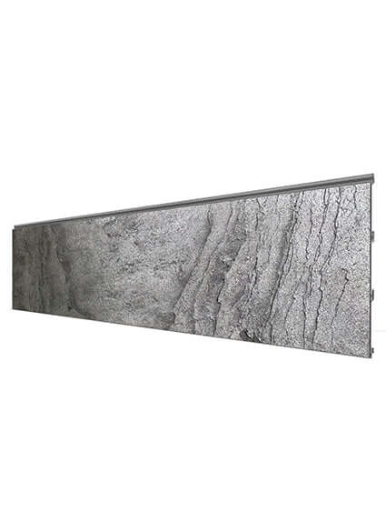 Silver Grey Exterior Stone Cladding Panel | Natural Stone Veneer | Nalexible