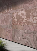Terra Red Exterior Stone Cladding Panel | Natural Stone Veneer | Nalexible