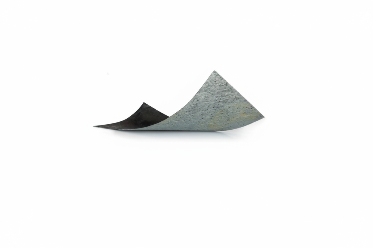 Ultra-thin flexible natural stone veneer sheet by Nalexible showing the lightweight and bendable structure of real stone.